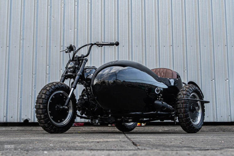 Honda Monkey sidecar rig customized by K-Speed