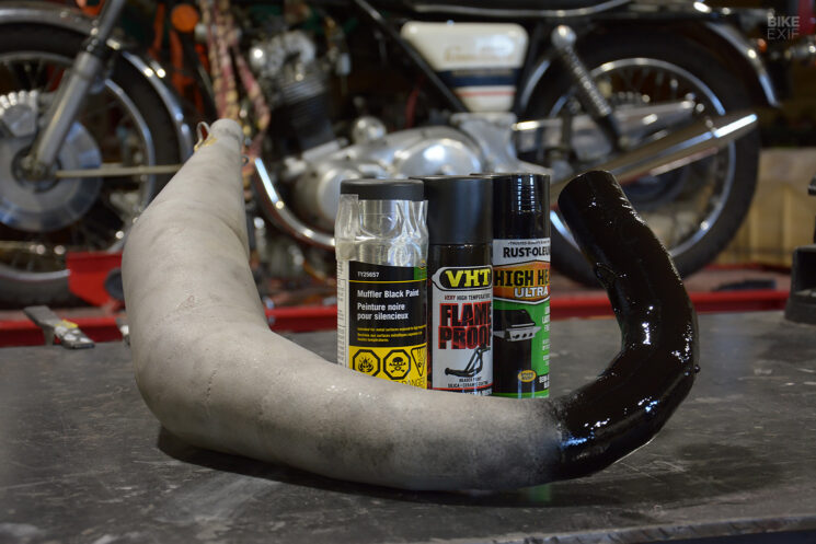 Restoring Motorcycle Exhaust Pipes