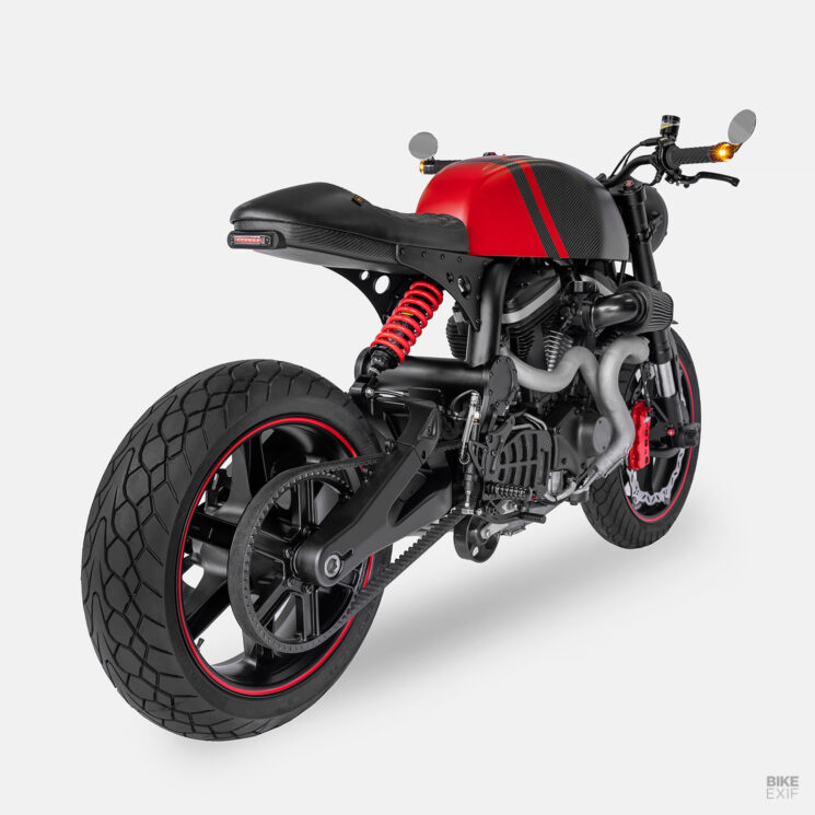 V-Speed custom Buell XB12 conversion by Revision Moto