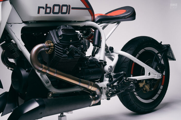 Custom Moto Guzzi Breva 750 by Rusty Brains, Milan