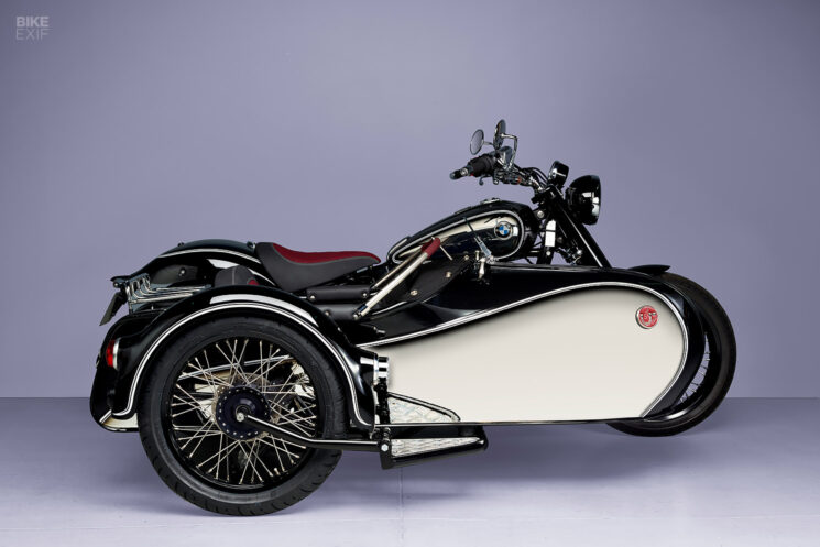 BMW R18 sidecar rig by Précision Side-Cars