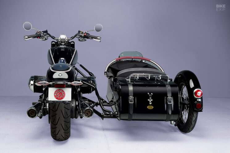 BMW R18 sidecar rig by Précision Side-Cars