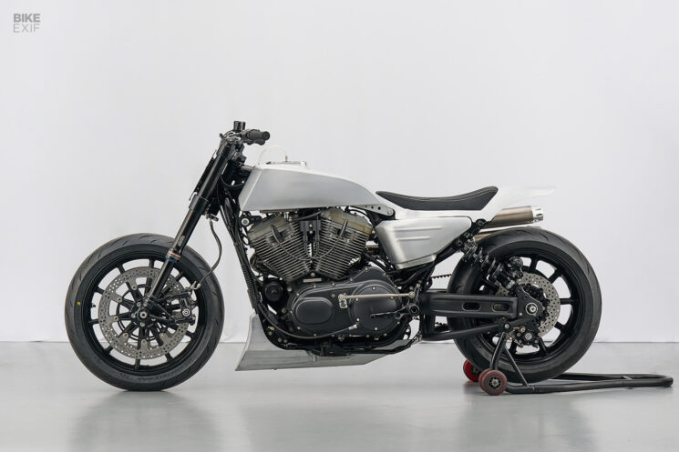 Harley-Davidson Sportster XR1200 by SMF Custom, winner of the Harley Modified class at Speed and Crafts