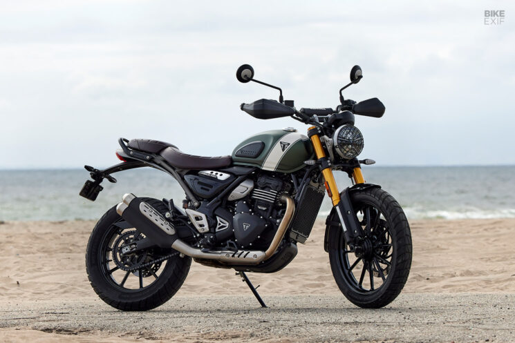 Triumph Scrambler 400 X first look