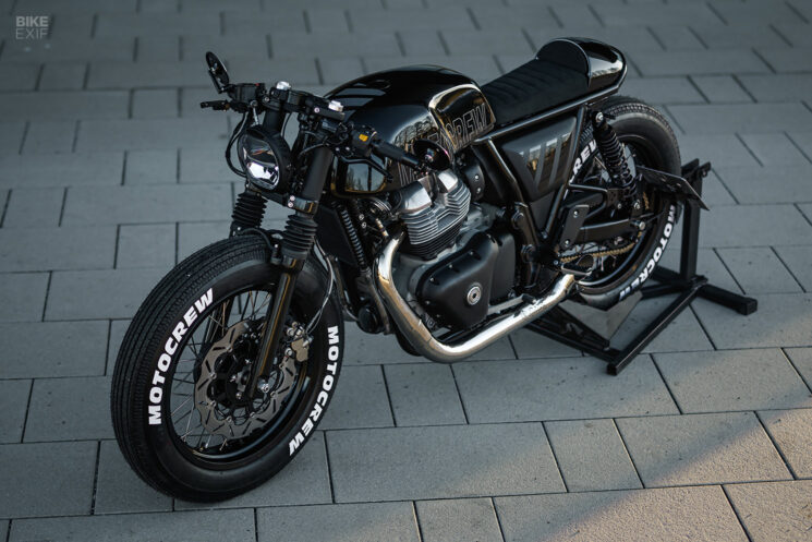 Royal Enfield Continental GT 650 café racer by Motocrew