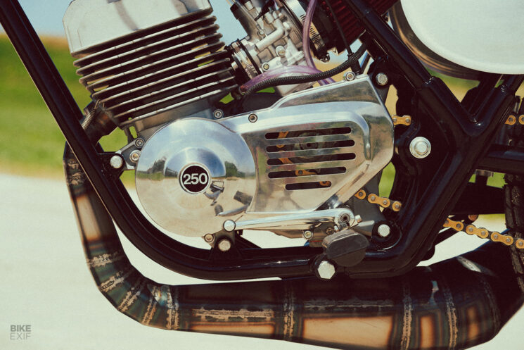 1974 Harley-Davidson SX250 flat tracker by Fuchs Workshop