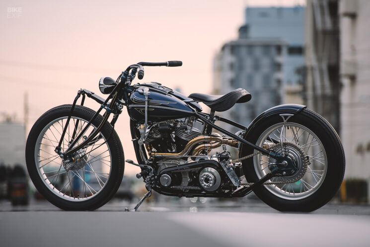 1978 Harley Shovelhead bobber by Asterisk Custom Works