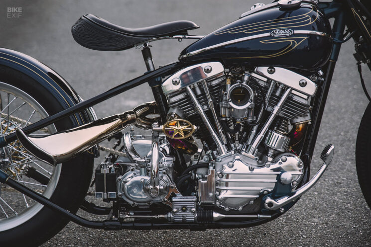 1978 Harley Shovelhead bobber by Asterisk Custom Works