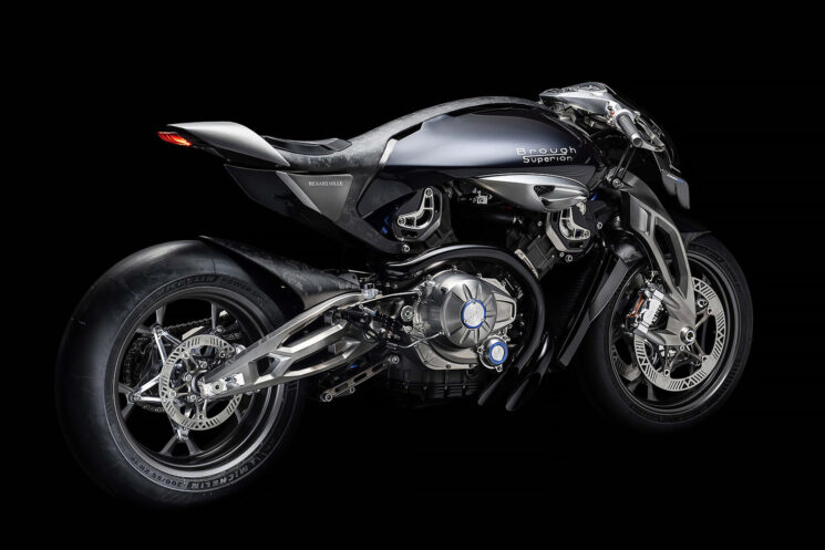 Brough Superior x Richard Mille RMB01 boutique motorcycle