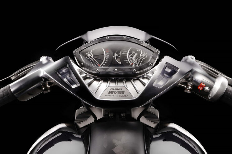Brough Superior x Richard Mille RMB01 boutique motorcycle