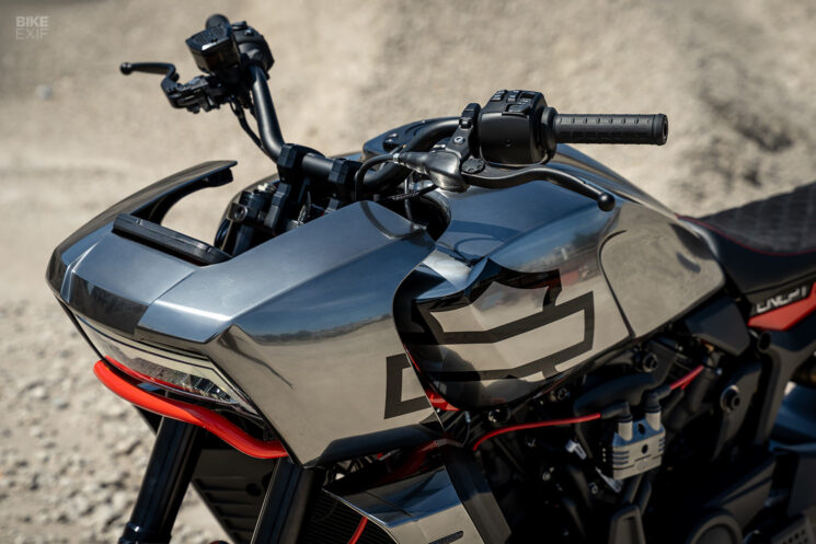 Harley-Davidson Pan America custom bike kit by CNCPT Moto and Powerbrick