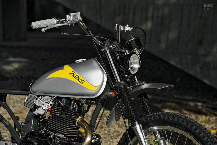 Kymco KTR 150 scrambler by 2LOUD Custom