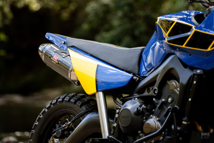 Yamaha MT-09 rally build by Purpose Built Moto