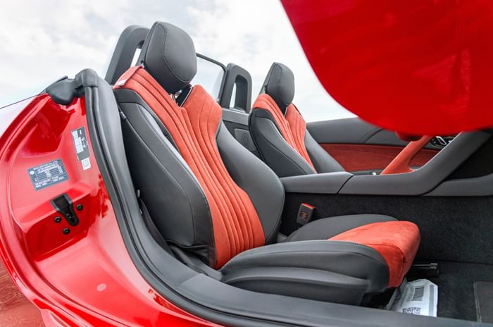 MG cyberster track review autocar india 