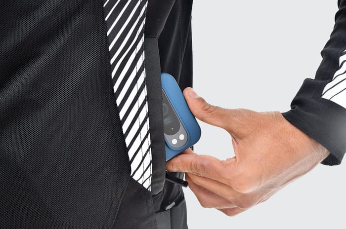 Rynox Apex Evo jacket pocket