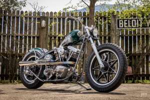 1979 Harley Electra Glide Bobber by Kid Custom Factory, Japan