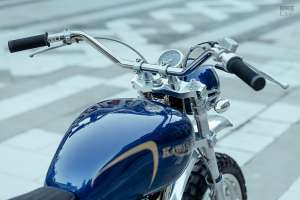 Kawasaki W650 desert sled by Dirty Dick's Motos