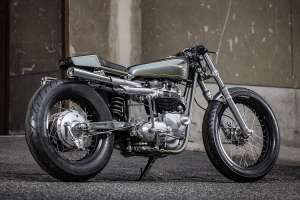 1965 Triumph TR6 café racer by Heiwa MC
